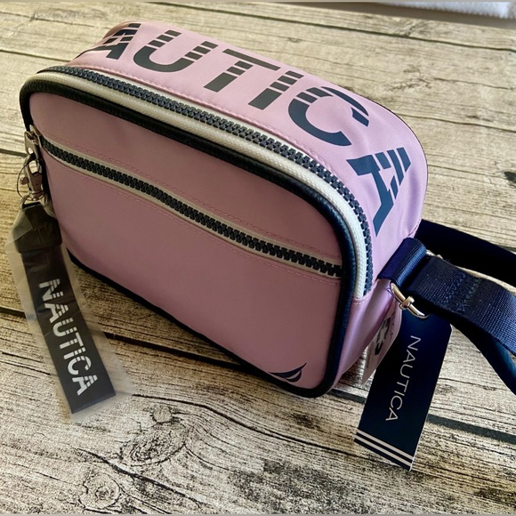 NWT! Nautica crossbody bag in soft pink color. Authentic. Brand new. - Picture 3 of 16